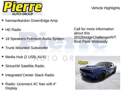 Used 2022 Dodge Challenger R/T Scat Pack RWD image 16