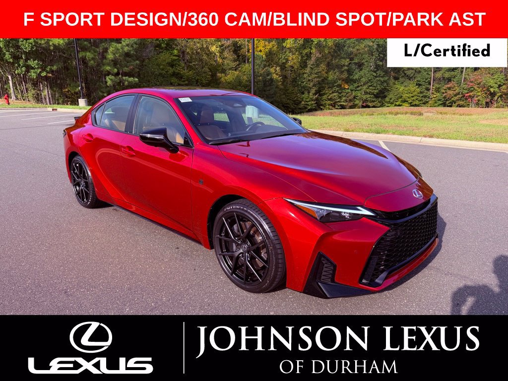 Used 2026 Lexus IS 350 F Sport w/ Accessory Package Z1 RWD image 1