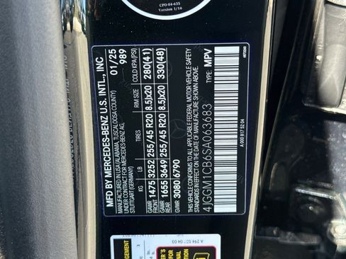 Certified 2025 Mercedes-Benz EQE 350+ 4MATIC SUV image 37