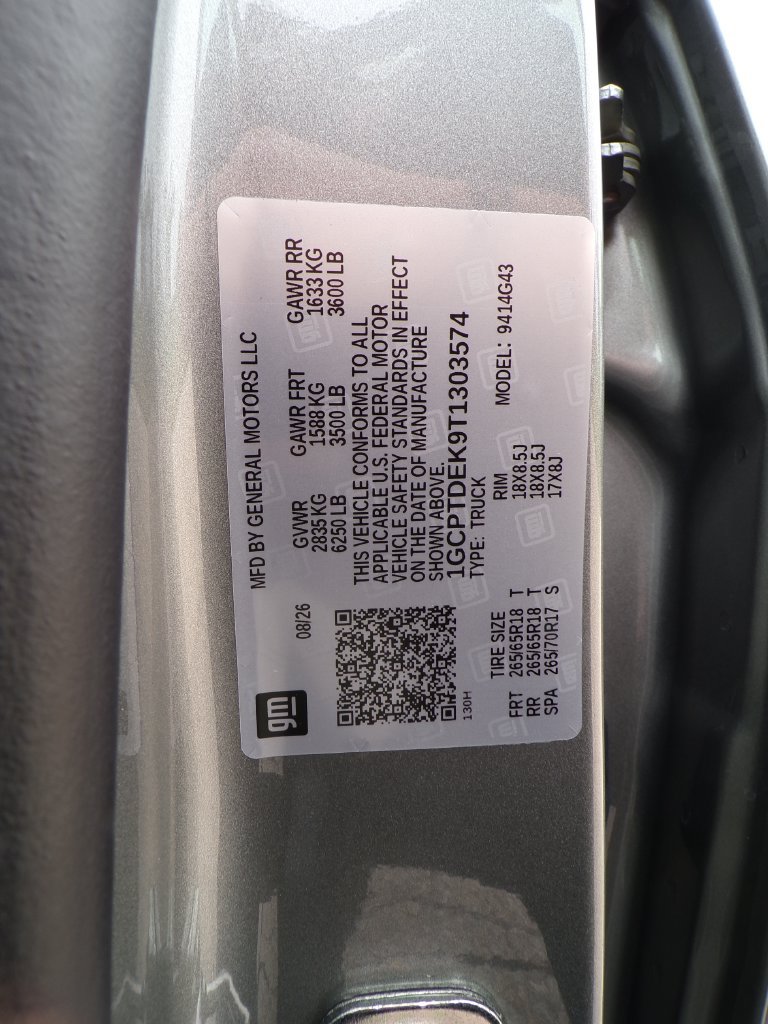 New 2026 Chevrolet Colorado Z71 w/ Technology Package AWD/4WD image 34