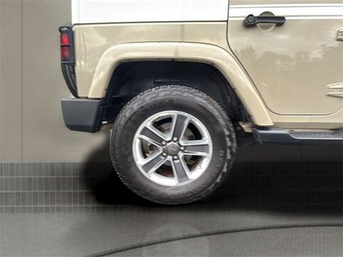 Certified 2017 Jeep Wrangler Unlimited Sahara w/ Quick Order Package 24E Chief image 46