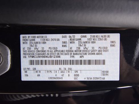 Used 2022 Ford Escape SEL AWD/4WD image 28
