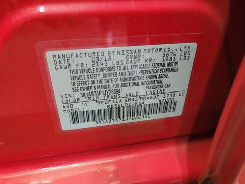 Used 2018 Nissan Sentra SV FWD image 33
