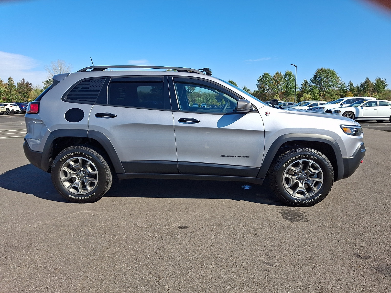 Used 2021 Jeep Cherokee Trailhawk w/ Premium Leather Package AWD/4WD image 8