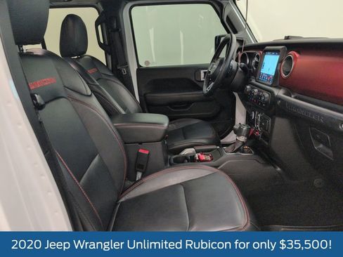Used 2020 Jeep Wrangler Unlimited Rubicon w/ Uconnect 4C Nav & Sound Group AWD/4WD image 14