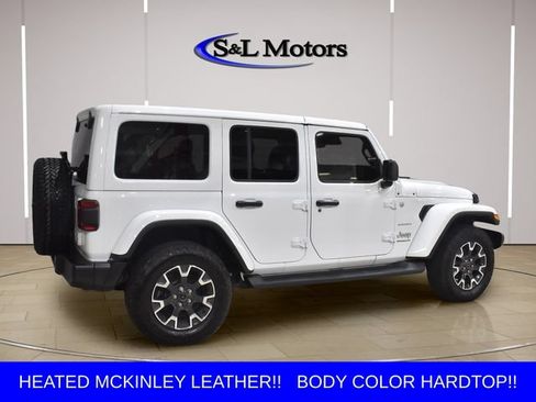 Used 2024 Jeep Wrangler Unlimited Sahara w/ Technology Group AWD/4WD image 8