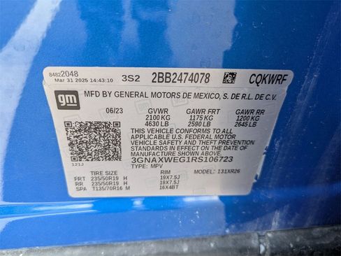 Used 2024 Chevrolet Equinox RS image 31