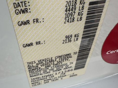 Used 2019 Nissan Altima 2.5 Platinum image 45