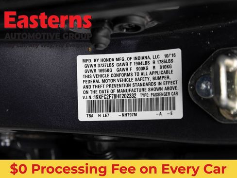 Used 2017 Honda Civic EX image 33