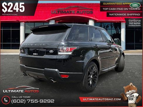 Used 2016 Land Rover Range Rover Sport Supercharged AWD/4WD image 3