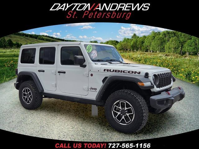 Used 2024 Jeep Wrangler Unlimited Rubicon AWD/4WD image 1