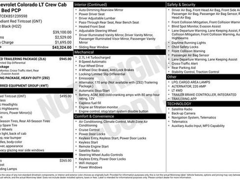 New 2025 Chevrolet Colorado LT w/ Advanced Trailering Package image 4