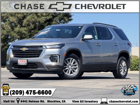 Certified 2023 Chevrolet Traverse LT w/ LPO, Cargo Package AWD/4WD image 1