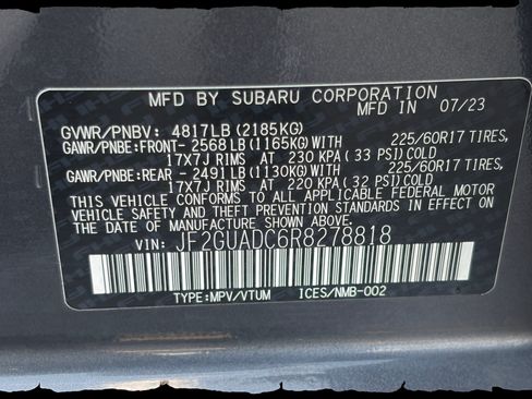 Certified 2024 Subaru Crosstrek 2.0i Premium AWD/4WD image 34