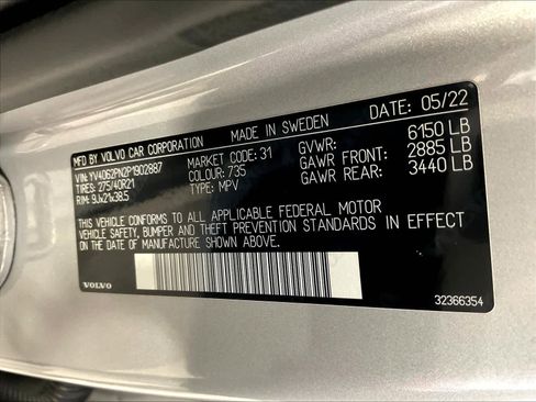 Used 2023 Volvo XC90 B6 Plus w/ Protection Package image 37