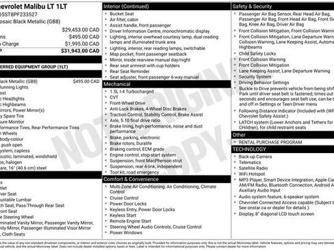 Certified 2023 Chevrolet Malibu LT FWD image 6