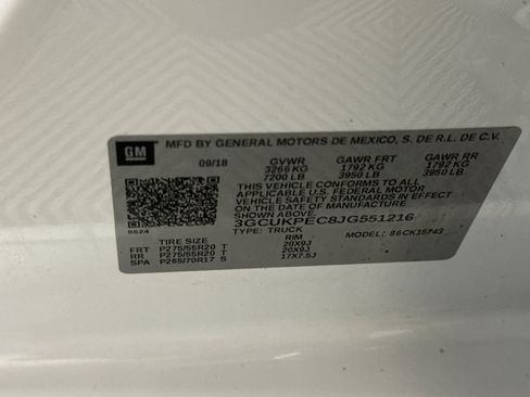 Used 2018 Chevrolet Silverado 1500 Custom w/ Custom Value Package AWD/4WD image 45