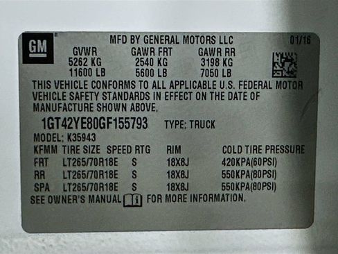 Used 2016 GMC Sierra 3500 Denali w/ Duramax Plus Package AWD/4WD image 40
