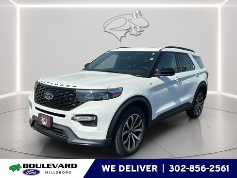 Used 2022 Ford Explorer ST-Line w/ Class IV Trailer Tow Package image 1