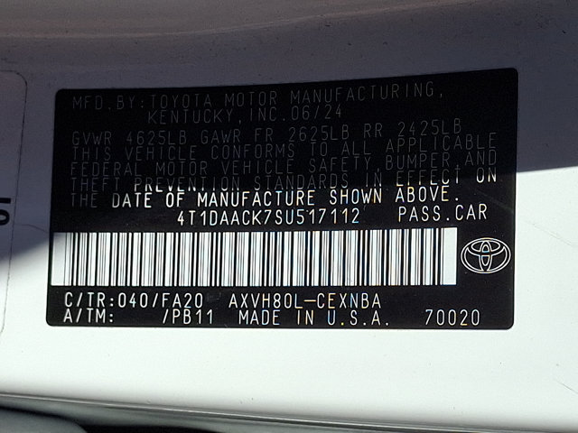 Certified 2025 Toyota Camry LE FWD image 26
