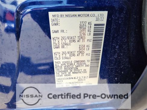 Certified 2023 Nissan Frontier SV w/ Tow Package image 18