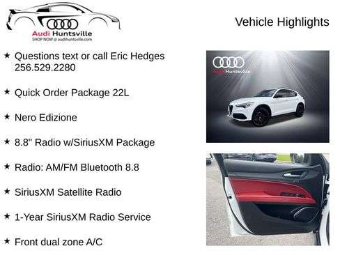 Used 2019 Alfa Romeo Stelvio w/ Nero Edizione RWD image 6
