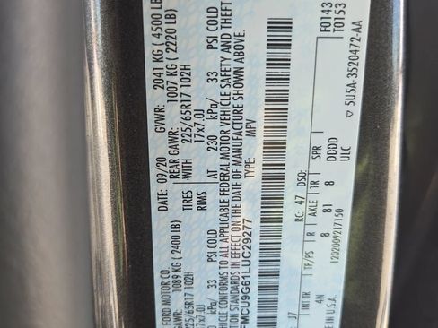 Used 2020 Ford Escape SE AWD/4WD image 30