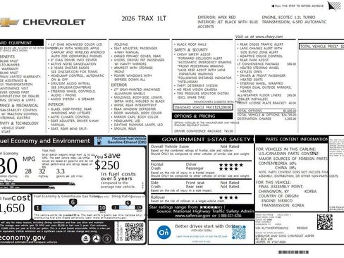 Used 2026 Chevrolet Trax LT w/ Driver Confidence Package image 35