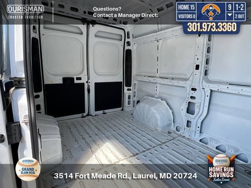 Used 2024 RAM ProMaster 2500 w/ Convenience Group FWD image 13