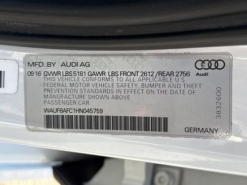 Used 2017 Audi A6 2.0T Premium AWD/4WD image 19