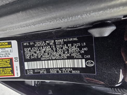 Used 2023 Lexus ES 300h w/ Premium Package image 30