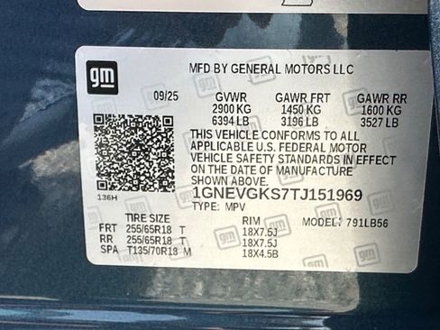 Used 2026 Chevrolet Traverse LT AWD/4WD image 17