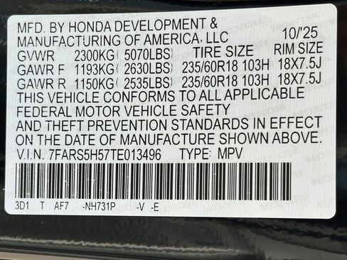 New 2026 Honda CR-V Sport image 21