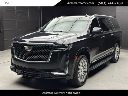 Used 2022 Cadillac Escalade ESV Premium Luxury w/ LPO, Floor Liner Package image 1