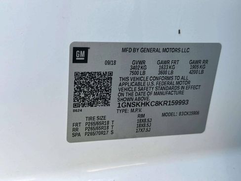 Used 2019 Chevrolet Suburban LT AWD/4WD image 31
