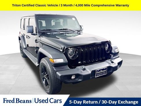 Used 2021 Jeep Wrangler Unlimited Sport image 1