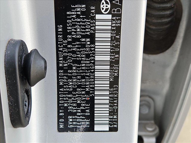 Used 2016 Toyota Corolla LE FWD image 23