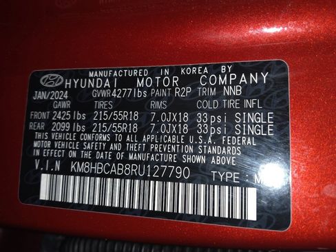 Used 2024 Hyundai Kona SEL image 33