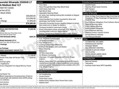 Used 2024 Chevrolet Silverado 2500 LT AWD/4WD image 1