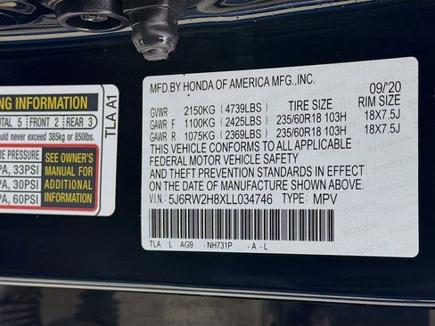 Used 2020 Honda CR-V EX-L image 39