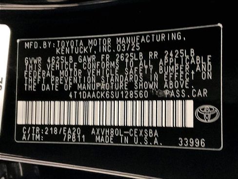 Certified 2025 Toyota Camry SE image 35