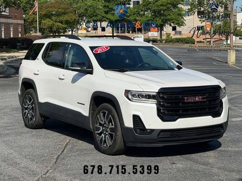 Used 2021 GMC Acadia SLT w/ Elevation Edition FWD image 1