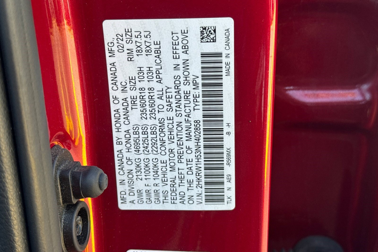 Used 2022 Honda CR-V EX image 27