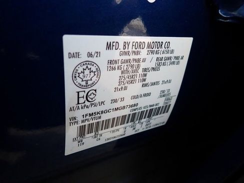 Certified 2021 Ford Explorer ST w/ ST Street Pack image 23