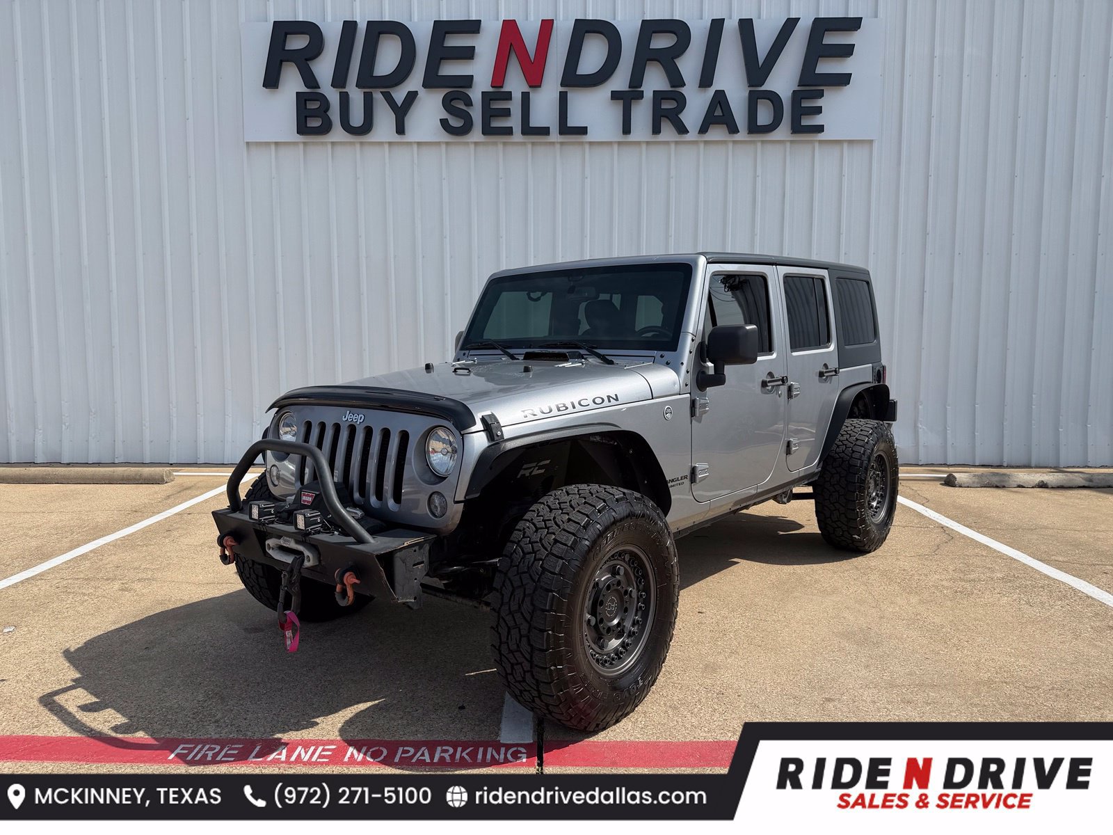 Used 2016 Jeep Wrangler Unlimited Rubicon w/ Connectivity Group AWD/4WD image 1