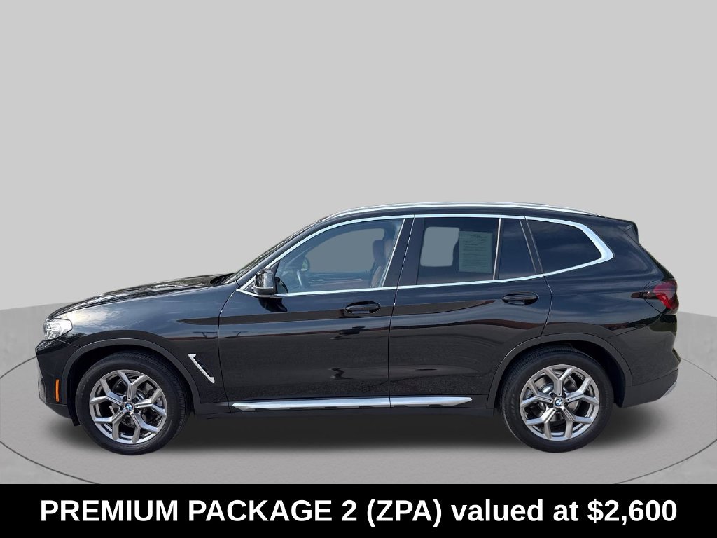 Used 2022 BMW X3 xDrive30i w/ Premium Package 2 (ZPA) AWD/4WD image 2