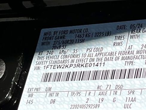 Used 2024 Ford F150 STX w/ Mobile Office Package image 37