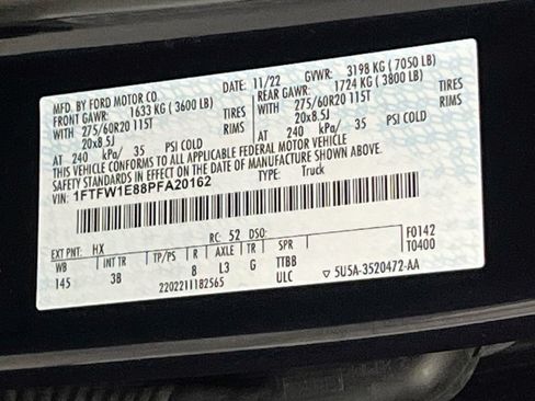 Used 2023 Ford F150 Platinum w/ Equipment Group 701A High AWD/4WD image 34