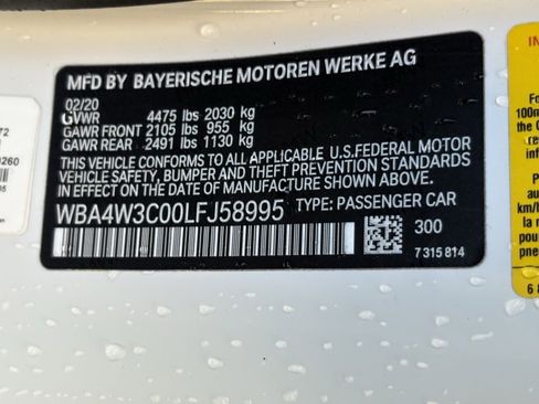 Used 2020 BMW 430i Coupe w/ M Sport Package image 19