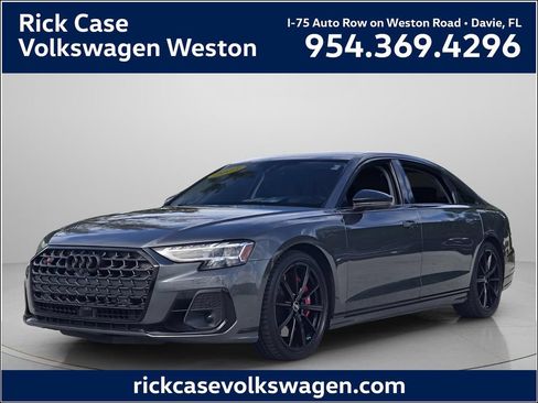 Used 2023 Audi S8 w/ S8 Comfort Plus Package AWD/4WD image 1